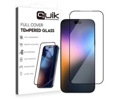 Quik Priedai Pilnai Uždengiantis Grūdintas Stiklas Apple iPhone 17 Pro Max