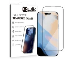 Toti „Quik Accessories“ visiškai padengiantis grūdintas stiklas, skirtas Apple iPhone 17