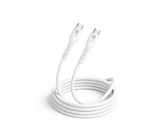 Quik Accessories QK-1012 Soft Silicone 60W Charging &amp; Data Cable USB-C to USB-C 1m