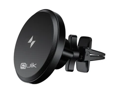 Quik Priedai QM-910 Magnetinis automobilio telefono laikiklis su belaidžiu įkrovimu 15 W