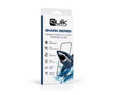Quik Accessories SHARK serijos aukščiausios kokybės tvirtas pilno ekrano grūdintas stiklas skirtas OnePlus 15