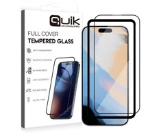 Toti „Quik Accessories“ visiškai padengiantis grūdintas stiklas, skirtas Apple iPhone 17