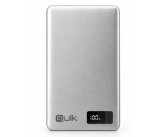 Quik Aksesuarai QP-845 Plonas magnetinis belaidis išorinis akumuliatorius 5.000mAh