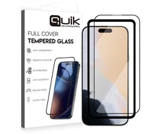 Quik Priedai Pilnai Uždengiantis Grūdintas Stiklas Apple iPhone 17 Air