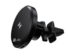 Quik Priedai QM-910 Magnetinis automobilio telefono laikiklis su belaidžiu įkrovimu 15 W