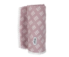 Mexen Lodger Swaddle Tribe muslininės medvilninės sauskelnės 120x120 cm, rožinės spalvos, SWT 107