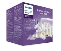 Philips Avent Natural Response žindymo rinkinys su rankiniu pientraukiu ir sterilizatoriumi