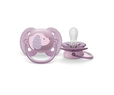„Philips Avent“ itin minkštas čiulptukas DECO 6-18M (1 vnt.) mergaitėms SCF092/05