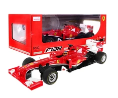 radijo bangomis valdomas žaislinis automobilis Ferrari F1 1:12 RASTAR