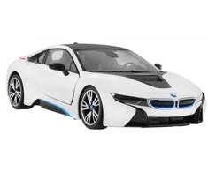 BMW i8 balta RASTAR modelis 1:14 Zdalnie sterowane auto + pilot 2,4 GHz