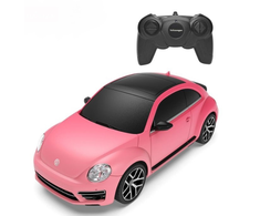 RASTAR R/C 1:24 Volkswagen Beetle nuotolinio valdymo automobilis - keičianti spalvą (rožinis)
