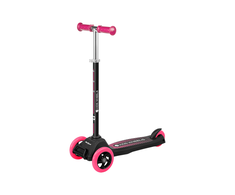 Triratis paspirtukas REBEL KIDS WHEELS, Rožinis