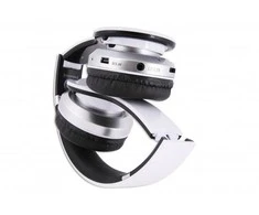 Rebeltec Bluetooth ausinės Crystal baltos spalvos