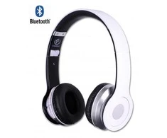 Rebeltec Bluetooth ausinės Crystal baltos spalvos