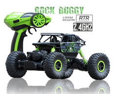RC automobilis Rock Crawler HB 2.4GHz 1:18 žalias