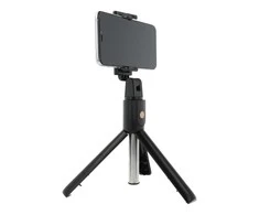 „RoGer 2in1“ asmenukių lazda + trikojis, teleskopinis stovas su „Bluetooth“ nuotolinio valdymo pultu