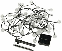 Roger Saulės sodo girlianda 7m 50LED šiltai baltos spalvos