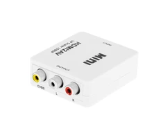 Cabletech Signalo keitiklio HDMI lizdas - AV lizdas - CHINCH CVBS + AUDIO
