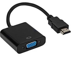 RoGer Adapteris to Transfer HDMI to VGA (+Audio) Juodas