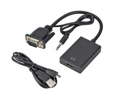 AV adapteris Roger RoGer Adapteris, skirtas VGA perdavimui į HDMI (+garsas)