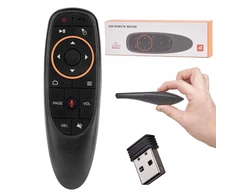 RoGer Air Mouse PRO1 Wireless remote control with gyro pelė / microphone / BOX DAMAGED (Pažeista pakuotė)