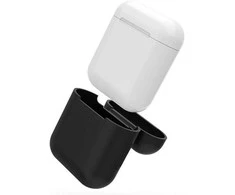 Roger RoGer APODS Silikoninis dėklas skirtas Airpods / juodas