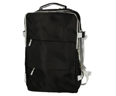 Roger Kelioninė kuprinė lėktuvui vandeniui atsparus USB kabelis 45x16x28cm juoda