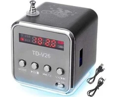 „RoGer“ belaidis „Bluetooth“ garsiakalbis su FM radiju / laisvų rankų įranga / LED / AUX / USB / 3W