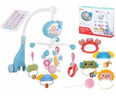 RoGer Carousel star design lullabies + remote control