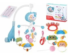 RoGer Carousel star design lullabies + remote control
