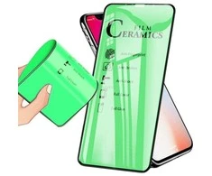 „RoGer Ceramic Soft Full Cover“ ekrano apsauga „Apple iPhone 12 Pro Max“, skaidri