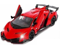 RoGer Drift RC Toy Sport Car Raudona