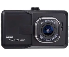 RoGer DVR2 automobilinis vaizdo įrašymo įrenginys / Full HD / 170' / G-sensorius / LCD 3''