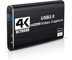 „RoGer“ HDMI vaizdo įrašymo kortelė 4K@60FPS / USB 3.0 / HDCP 2.2
