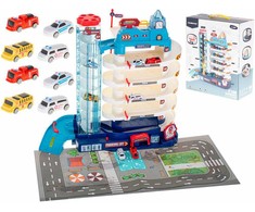 Roger 5 lygių elektrinis liftas + kilimėlis + 8 automobiliai