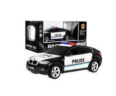 RoGer R/C BMW X6 Police žaislinis automobilis 1:24