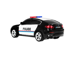 RoGer R/C BMW X6 Police žaislinis automobilis 1:24