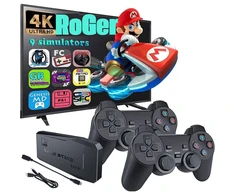 RoGer Retro nešiojama konsolė + 2 žaidimų pultai / 21000 žaidimų / HDMI