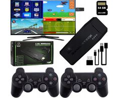 RoGer Retro nešiojama konsolė + 2 žaidimų pultai / 21000 žaidimų / HDMI
