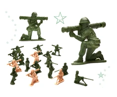 RoGer Set Figurines of Soldiers, military base 307det.