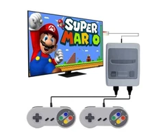 RoGer SFC620-LD Super Mini SFC Gamin konsolė / 620 retro 8 bitų žaidimai / 2x žaidimų pultai