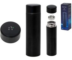 RoGer Thermo Mug Smart LED 500ml Juodas