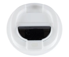 Roger LED kelioninis puodelis su kandikliu 500ml, baltas