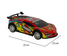 RoGer Žaislinis Sportinis Automobilis RC su Šviesų Efektu 1:18