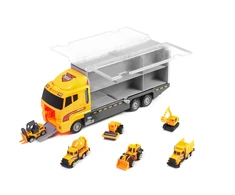 RoGer Toy Truck and Construction Equipment Set