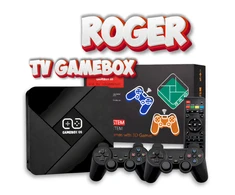 Roger RoGer TV GameBox G5 Retro Game Console x2 Controlers / 64GB / 4K / 10 Emulators / 30000+ Games