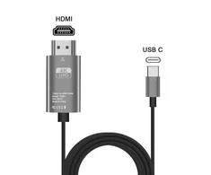 „RoGer“ USB-C į HDMI UltraHD 4K@60Hz kabelis 1,8 m