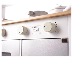 Black &amp; Decker Vaikiška medinė virtuvė MDF MODERN CLASSIC+ priedai
