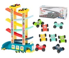 RoGer slide track with 8 cars