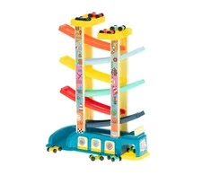 RoGer slide track with 8 cars